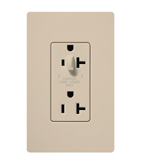 Tomacorriente SATIN COLORS 20A Tamper Color TP