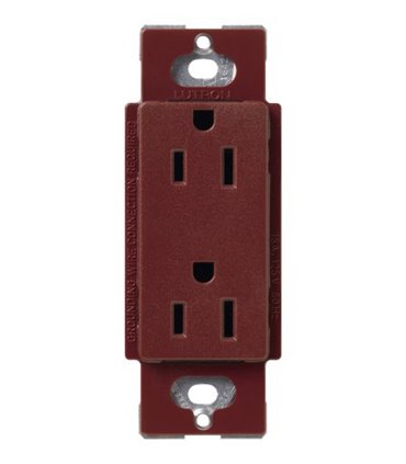 Tomacorriente Lutron SATIN COLORS a prueba de manipulaciones 20A