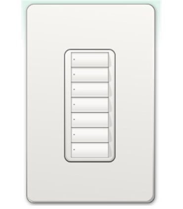 Botonera Lutron Homeworks QS cableada 7 botones