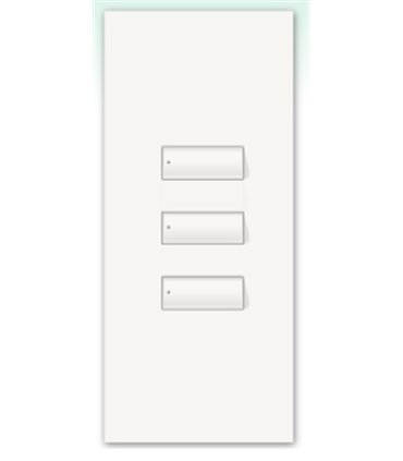 Kit para botonera Architrave 3 botones