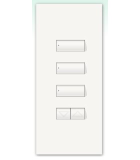 Kit para botonera Architrave 3 botones + R/L
