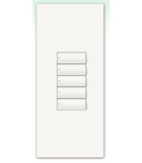 Kit para botonera Architrave 5 botones