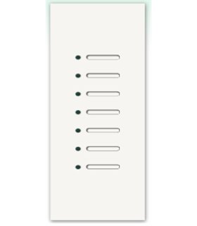 Door wide 7 botones sin placa