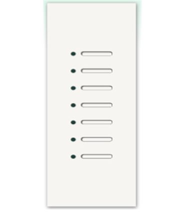Door wide 7 botones sin placa