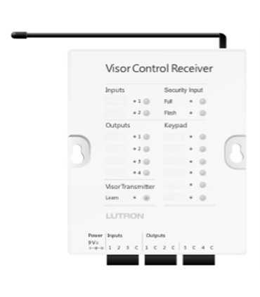 Visor control receiver con 3 Entradas y 4 Salidas de contactos secos