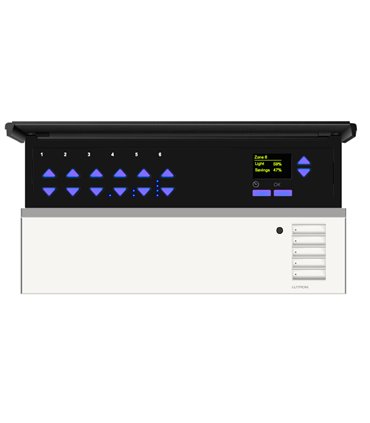 QS Wired and RF 6-zone Ecosystem GRAFIK Eye