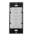 Control de pared blanco con 10 botones extra