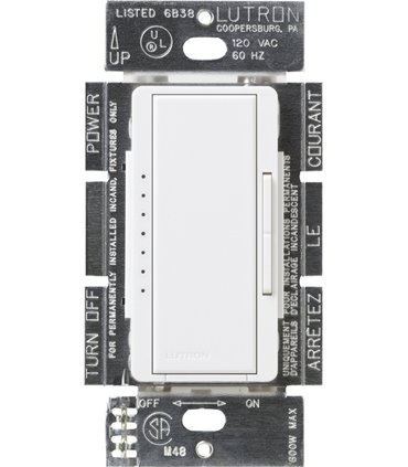 Atenuador 1000W INC/MLV con neutro Colores Satin 