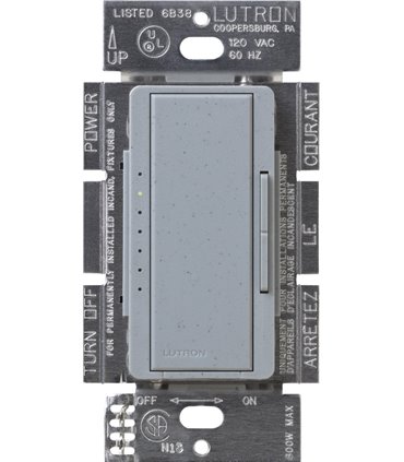 Atenuador 1000W INC/MLV con neutro Colores Satin 
