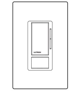SENSOR ATENUADOR 0-10 V LUTRON SATIN COLORS