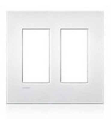 PLACA BOTONERA PALLADIOM US 2-GANG CRISTALES