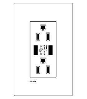 TOMA LUTRON NT 15 A USB COLORES MATE