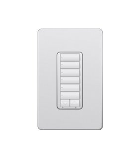 Control de Pared con Atenuador de 600W Lutron RadioRA2 Colores Satín
