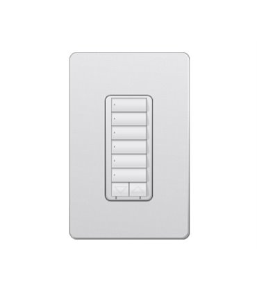 Control de Pared con Atenuador de 600W Lutron RadioRA2 Colores Satín