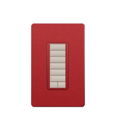 Control de Pared con Atenuador de 600W Lutron RadioRA2 Colores Satín