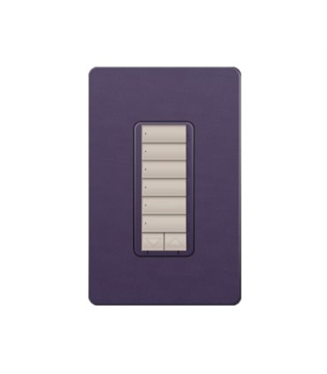 Control de Pared con Atenuador de 600W Lutron RadioRA2 Colores Satín