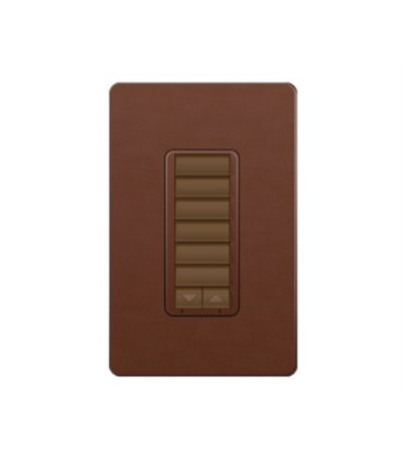 Control de Pared con Atenuador de 600W Lutron RadioRA2 Colores Satín