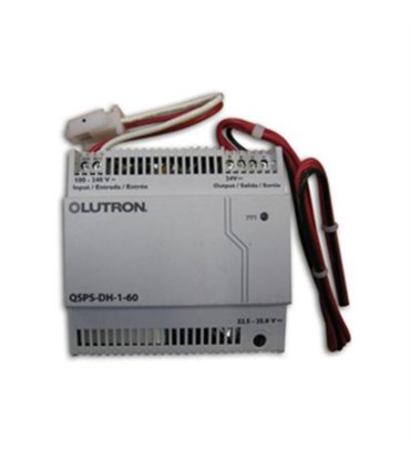 Fuente de alimentación HomeWorks QS con arneses cableados