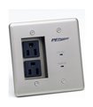 15A In-Wall Power Conditioner, 2 Outlets, W Surge Protection, EVS, EMI/RF Filtration