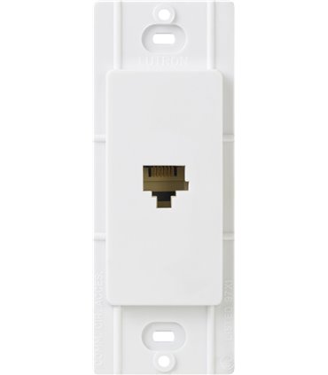 Toma Telefono Lutron CLARO Colores brillantes