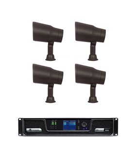 Kit de altavoces para exteriores con Amp 600W