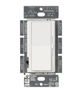 Atenuador con Interruptor Conmutable DIVA 8A Fluorescente