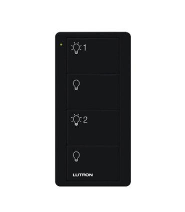 Control Pico Lutron 4 Botones 2 Grupos PJ2-4B-GBL-L21