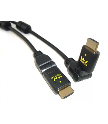 Cable HDMI  1.8m 2.0 Solidview  Conector Giratorio 180