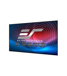 Telon Tipo Cuadro Elite Screens Aeon 120" Diag. Formato 16:9