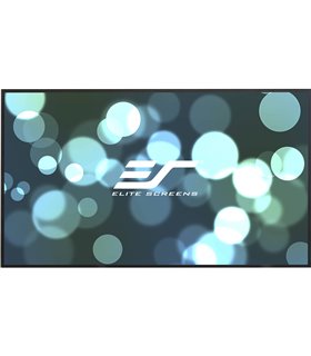 Elite Screens Aeon 120" Diag. 16:9, 8K 4K Ultra HD Home Theater Fixed Frame EDGE FREE® Projector Screen, CineWhite Matte White F