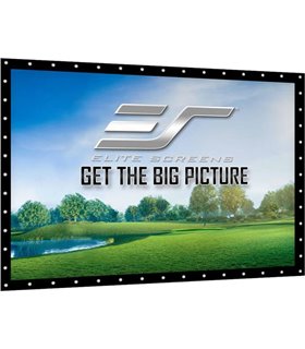 Elite Screens Frontal GolfSim DIY ImpactWhite ImpactWhite 1:1  DIY10X10-IPW1145