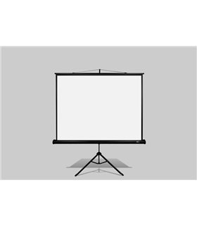 Elite Screens Tripod B, 85" Diag. 1:1, Lightweight Pull Up Foldable Stand, Manual, Movie Home Theater Projector Screen, 4K 8K Ul
