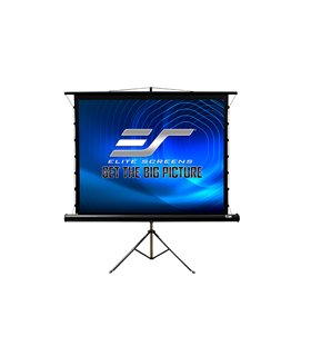 Elite Screen Tripod Tab-Tensio 100" Diag. ,4:3 Tab-Tensioned Portable Tripod Projector Projection Scree TT100UWV-PRO