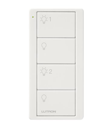Control Pico de 4 Botones Dos Grupos PJ2-4B-GWH-L21