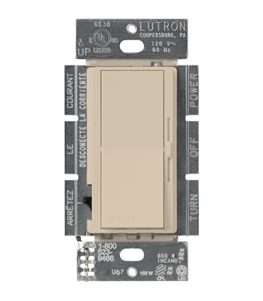Atenuador con Interruptor DIVA 3 vias, 6A