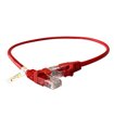Cable Red 0.5m CAT6 Solidview RJ45