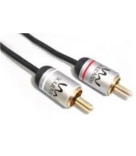 Cable Audio RCA Stereo 1.8m  Solidview  M-M