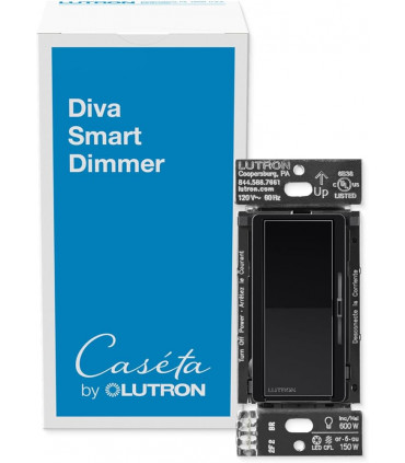 Dimmer Diva Caseta DVRF-6L-WH :: Intech Distribuidor Colombia
