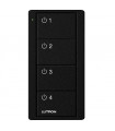 Control Pico Lutron para IluminaciónSatin PJ2 4B L41 BatTMN-L41 MN