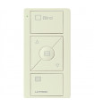 Control Pico Lutron para Iluminación y Cortina Satin PJ2 3BRL S09 BatTBI-S09 BI