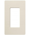 Placa Satin 1 espacio Color Pumice