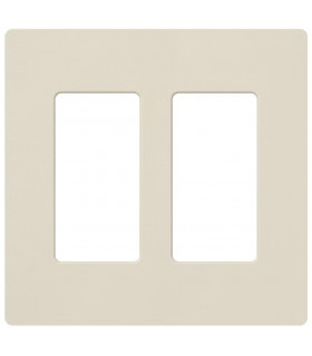 Placa Satin SC 2 PM Lutron Distribuidor Colombia