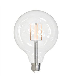 Bombilla LED G40 de 8,5 W, 2700 K, filamento, totalmente compatible y atenuable Bulbrite