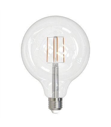 Bombilla LED G40 de 8,5 W, 2700 K, filamento, totalmente compatible y atenuable Bulbrite