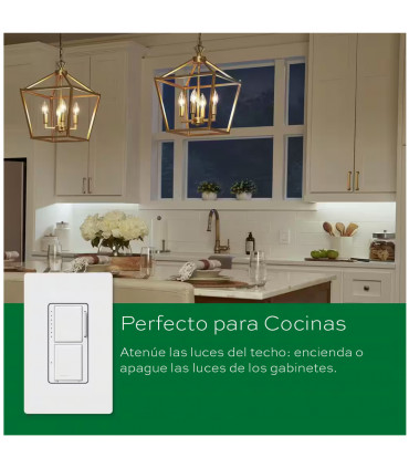 Maestro Dual Dimmer Led y Switch