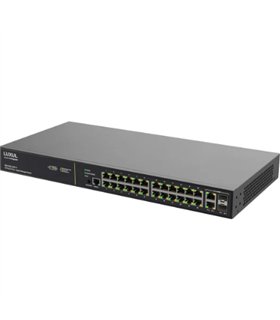 Switch Administrable 24 Puertos PoE+ Gigabit L2/L3