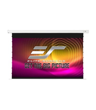 Elite Screens VMAX 3, 120" Diag. 16:9 Tab-Tensioned Electric Drop-Down Projector Screen, VMAXT120XWH3