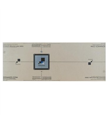 Thinline 1-2In Square Gypsum Mounting Platform  Ea 93363