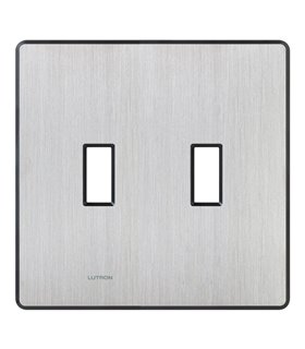 2-GANG FASSADA STAINLESS STEEL
