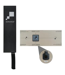 Thinline 5-8In Square Gypsum Mounting Platform  Ea 93365